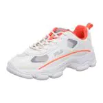FILA Damen Strada Lucid wmn Sneaker, Marshmallow-Fiery Coral