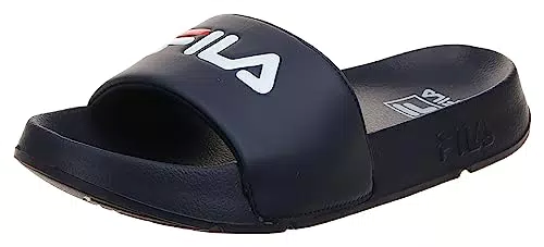 FILA Herren Logo-Schieberegler, Blau