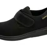Fischer Herren Ortho Flache Hausschuhe, Schwarz Schwarz 222