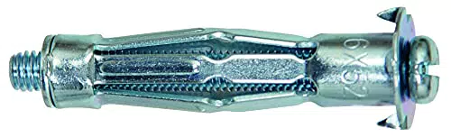 fischer HM 6 x 80 S - Hohlraum-Metalldübel mit Schraube zum Befestigen von Bildern
