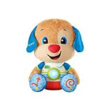 Fisher-Price HCJ15 - Lernspaß Riesen Hündchen, großes musikalisches Plüschtier mit Lerninhalten für Kleinkinder und Kinder