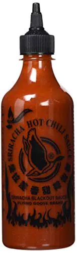 FLYING GOOSE Sriracha Chilisauce "BLACKOUT",