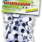 folia 751511 - Wackelaugen mit beweglicher Pupille, weiß