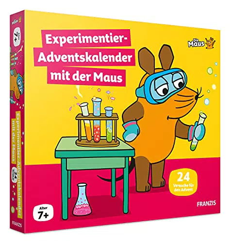 FRANZIS 67185 - Experimentier-Adventskalender mit der Maus