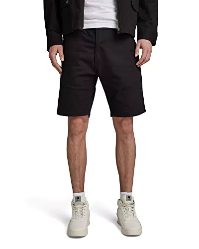 G-STAR RAW Herren Bronson 2.0 Slim Chino Shorts, Schwarz