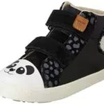 Geox Baby-Mädchen B Kilwi Girl C Sneakers, Schwarz