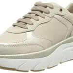 Geox D DIAMANTA Sneaker, LT Taupe