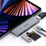 GIISSMO iPad Pro Adapter, USB C Hub with HDMI 4K 60Hz