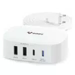 GONEO USB C Ladegerät 30W, USB C Netzteil PD Mehrfach Ladestation