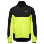 GORE WEAR Herren Thermo Fahrrad-Jacke, Black/Neon Yellow