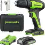 Greenworks 24 V Akku-Bohrschrauber, 35 Nm, Bürstenloser Motor