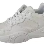 Guess Damen Bestie3 Gymnastikschuh, Weiß