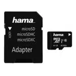 Hama microSDXC 64GB Class 10 UHS-I 80MB/s Karte inkl. SD Adapter