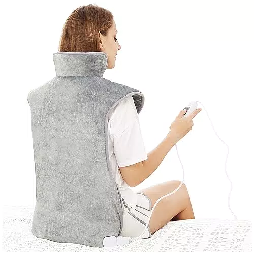Heizkissen für Rücken Schulter Nacken 60x100cm Wärmekissen mit Abschaltautomatik