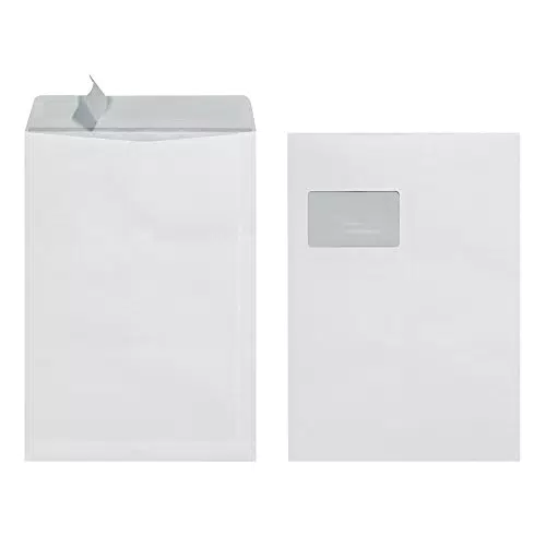 Herlitz Versandtasche C4 90 g Haftklebend mit Fenster