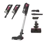 Hoover HF9 Akku-Staubsauger beutellos 60 Min. Laufzeit mit 2 Akkus leistungsstarker Akkusauger kabellos Anti-Twist Düse mit LED-Licht für alle Bodenarten