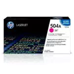 HP 504A Rot Original Toner für HP Color Laserjet CP3525