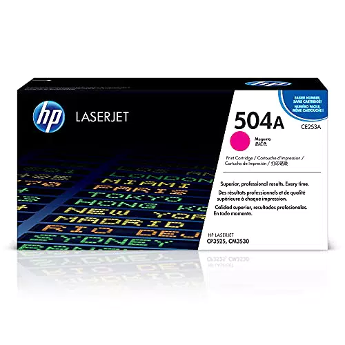 HP 504A Rot Original Toner für HP Color Laserjet CP3525