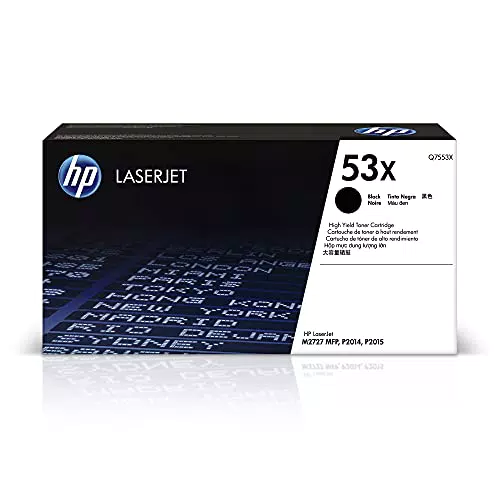 HP 53X Schwarz Original Toner mit hoher Reichweite für HP Laserjet P2014