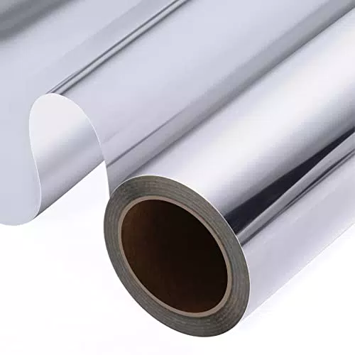 HTVRONT Vinylfolie Plotter Selbstklebend, Plotterfolie 30.48cm x 152.4cm