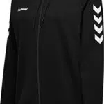 hummel Damen Hmlgo bomulds lynlås Kapuzenpullover, Schwarz