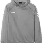 Hummel Unisex Kinder HMLGO Kids Cotton Hoodie, Grey Melange