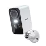 ieGeek 2K Überwachungskamera Aussen Akku Kabellose Überwachungskamera außen/innen mit farbige 10m Nachtsicht，PIR-Bewegungserkennung，Lange Zeit Standby，Cloud/SD Storage，IP65，2-Wege Audio，