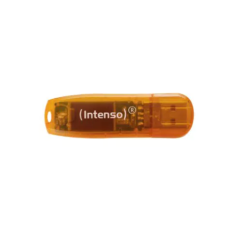 Intenso Rainbow Line 64 GB USB-Stick USB 2.0 Orange