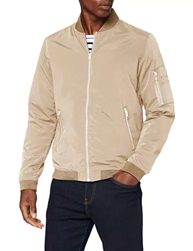 JACK & JONES Herren JJERUSH Bomber NOOS 12165203, Crockery