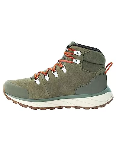 Jack Wolfskin Herren Terraventure Urban Mid M, Khaki / Orange