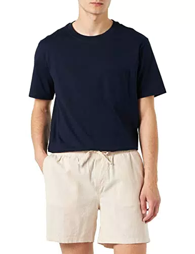 JACK&JONES Men's JPSTJEFF JJBREEZE Linen Shorts DEK Chinoshorts