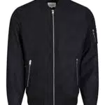 JACK&JONES PLUS Herren JJROCKY FS Bomber PS Jacke, Jet Black