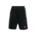 JAKO Herren sportbroek turin Kinder Sporthose, Schwarz/Weiß