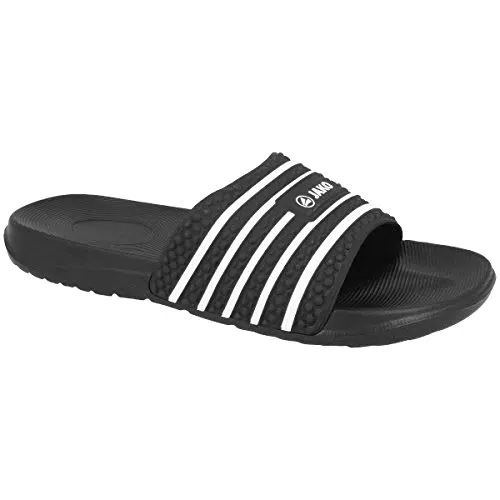 JAKO Kinder Badelatschen Jakolette II, Schwarz/Weiß