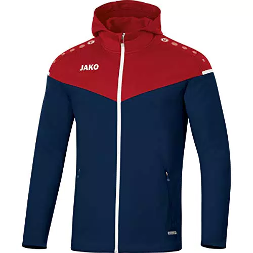 Jako Kinder Kapuzenjacke Champ 2.0, marine/chili rot