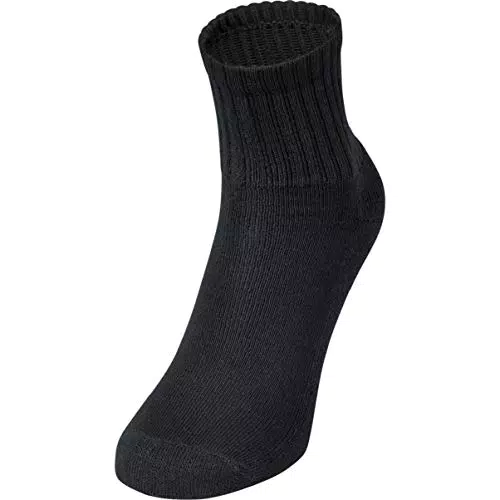JAKO Sportsocken kurz 3er Pack, schwarz, 3, 3943