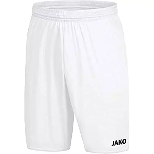 JAKO Unisex Kinder Anderlecht 2.0 Sporthose, Weiß, 164 EU