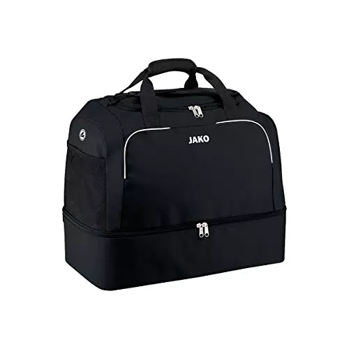 JAKO Unisex Sporttasche Classico, Schwarz, 60 cm