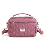 JIANLINST Damen Handy Umhängetasche Klein Handytasch Crossbody Schultertasche Mini-Tasche Multifunktionale Handytasche Taro lila