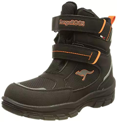 KangaROOS K-Leno Kibo RTX Stiefel, Jet Black/Flame