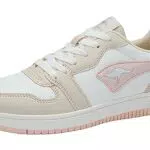 KangaROOS Unisex K-Watch Board Sneaker, Buttercream/Frost pink
