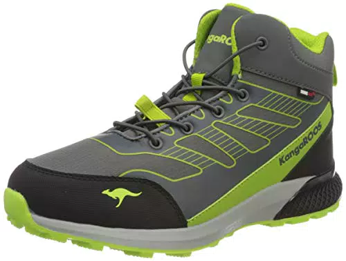 KangaROOS Unisex-Kinder K-Scout RTX Sneaker, Grau