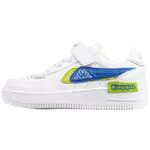 Kappa Unisex Kinder Bash Lr Nc K Laufschuh, White Blue
