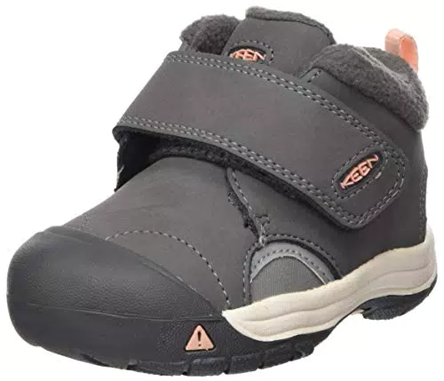KEEN Unisex Kinder Kootenay Iii Mid Wp Stiefelette, Steel Grey/Dusty Pink
