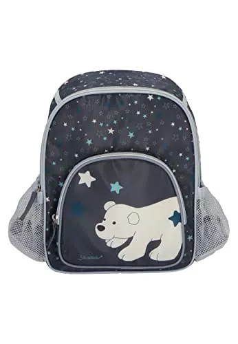 Kindergarten Rucksack Eisbär Elia Sterne