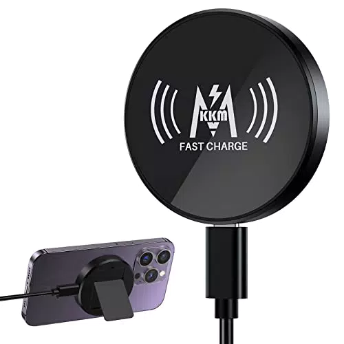 KKM Magnetic Wireless Charger, 15W Kabelloses Ladegerät