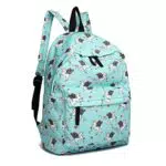 KONO Kinderrucksäcke Schulrucksack Einhorn Schultasche Leinwand Rucksack für Mädchen Modische gedruckte Büchertasche für Studenten