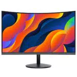 KOORUI Curved Monitor - 24 Zoll FHD Curved Computer Monitor
