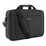 KROSER Laptop Tasche 15.6 Zoll Aktentasche Notebooktasche Tablet Tasche Schulter Umhängetasche Wasserabweisend Satchel Bussiness Laptoptasche für Frauen und Männer-Schwarz MEHRWEG