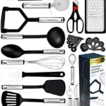 Küchenutensilien Set Kochset - Antihaft Hitzebeständiger Küchenhelfer Set - Pfannenwender Kochlöffel set - Küchen Gadgets